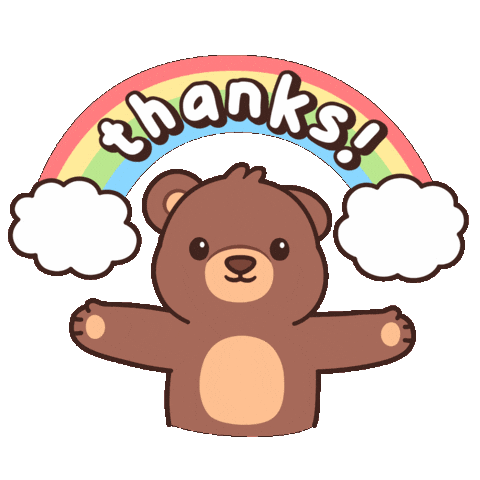 Teddy Bear Love Sticker by BEARISH