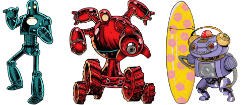 pivovarclock giphyupload clock robots craftbeer Sticker