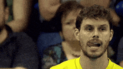 Bruno Rezende Tongue GIF by Volleyball World