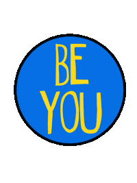 Shusarts circle original be you beyou Sticker