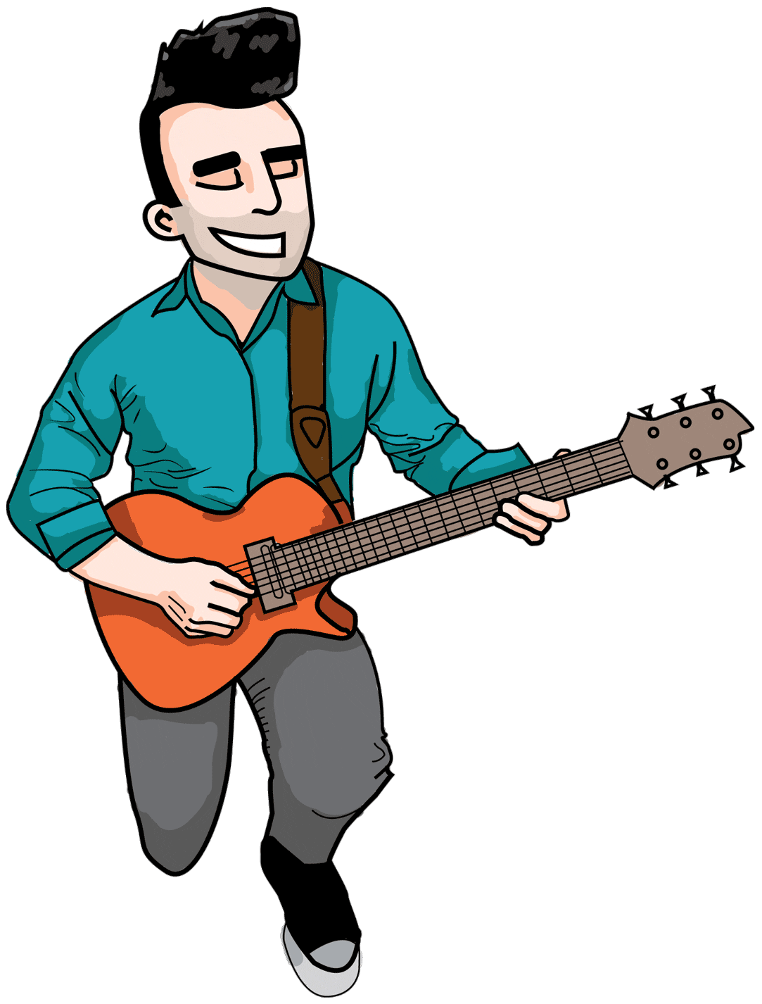 Guitar Song Sticker by группа "Жюль Верн"