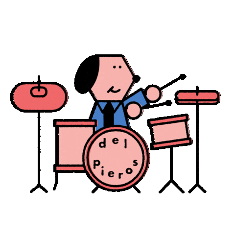 Jazz Drums Sticker by luizstocklerstudio