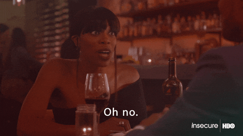 yvonne orji bad date GIF by Insecure on HBO