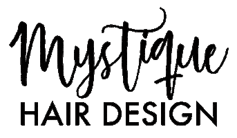 MystiqueHair hair hair salon mystique mystiquehairdesign Sticker