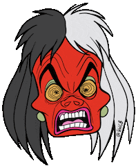 Disney Devil Sticker