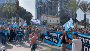 Tech Workers in Tel Aviv Protest Against Netanyahu's Judicial Reform Plans