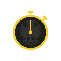 Time Clock Sticker by Vitesse Arnhem