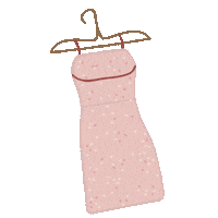 shopdayze dress hanger pinkdress dayze Sticker