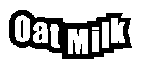 Oat Milk Sticker by Aquafaba Test Kitchen
