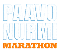 paavonurmisports marathon maraton turku pnm Sticker