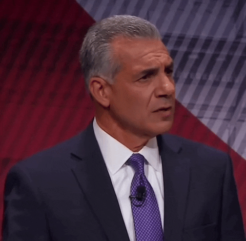 Confused Governor GIF by GIPHY News