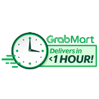 Delivery Clock Sticker by GrabFoodMY