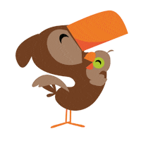 Duck Sticker by Shoppyland
