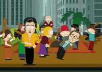 angry fighting GIF by South Park 