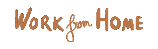 ritabydesign work home entrepreneur stay home Sticker