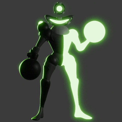 Dark Space 3D GIF