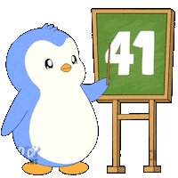 Penguin Fourone Sticker by Pudgy Penguins
