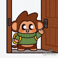 See Ya Goodbye GIF by Chimpers