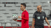 Sl Benfica Shrug GIF by Sport Lisboa e Benfica