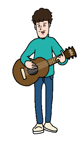 Guitar 弾き語り Sticker by Sheryu39