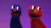 Sesame Street Love GIF by nounish ⌐◨-◨