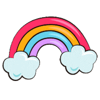 Rainbow Love Sticker
