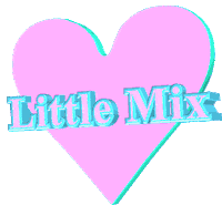little mix love STICKER by AnimatedText