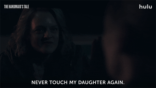 Angry Elisabeth Moss GIF by HULU