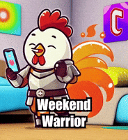 Social Media Trends Weekend Warrior GIF by Zorooster