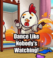 Dance Like Nobodys Watching Social Media Trends GIF by Zorooster