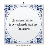 Humor Focus Sticker by Tegelspreuken.nl