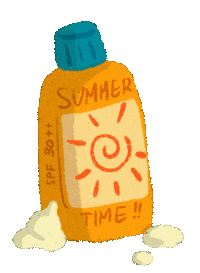 Summer Sunscreen Sticker
