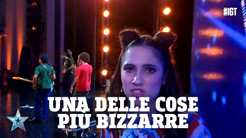 lodovica comello italy GIF by Italia's Got Talent