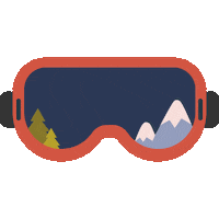 Winter Ski Sticker by Wilder Kaiser