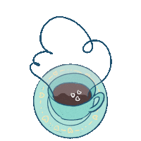 Iorguti love coffee amor cafe Sticker
