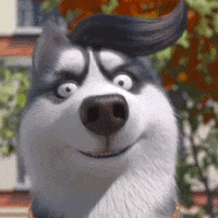 mocoaifay animation dog girl cartoon GIF