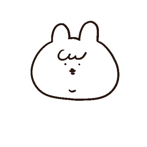 うさぎ 手書き Sticker