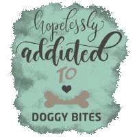 Addicted Sticker by Doggy Bites