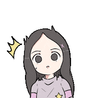 Girl Sorprendida Sticker