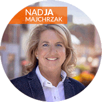 NadjaMajchrzak mayor nadja wahlkampf taunus Sticker