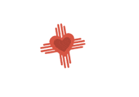 Santa Fe Zia Sticker