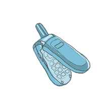 ashleypaigecreativeco phone cell phone ringing flip phone Sticker