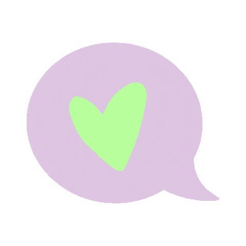 qorby_com giphyupload heart greenheart heartbubble Sticker