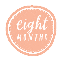 joymarkstudio mom life milestone baby age baby months Sticker