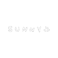 huayaya white sun day word Sticker