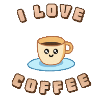 Good Morning Coffee Sticker by Luke Alexander