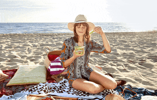 YucatanGuac food summer beach vibes GIF