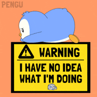 Confused Whats Happening GIF by Pudgy Penguins
