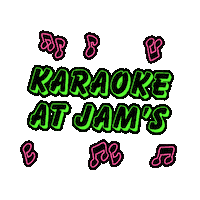 jamskaraoke karaoke newcastle kanpai 乾杯 Sticker