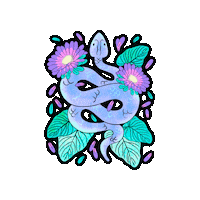 Flower Sticker by Guided by Light Art